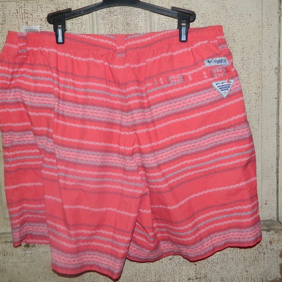 Columbia PFG Mens 6" Swim Trunks Size XXL (H-8) - Picture 3 of 6